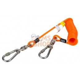 439000003;BAHCO;Longe spirale supportant jusqu'à 3 Kg avec mousquetons pivotants;pièce détachée