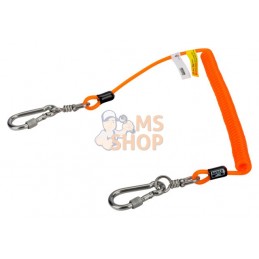 439000002;BAHCO;Longe spirale supportant jusqu'à 2 Kg avec mousquetons pivotants;pièce détachée