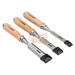 425-081;BAHCO;Jeu de 3 ciseaux à bois poignée bois dans boite carton;pièce détachée