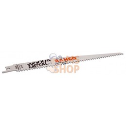 3940-228-6-SL-10P;BAHCO;Lames de scie sabre bimétal pour le bois et le métal;pièce détachée
