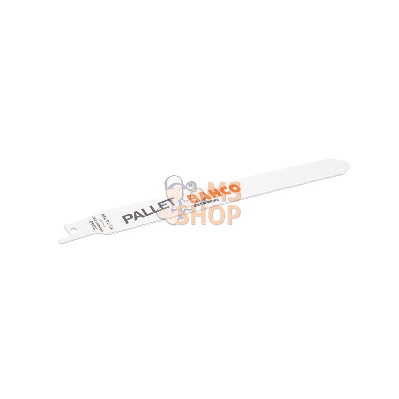 3940-228-10/14-PR09-10P;BAHCO;Lames de scie sabre bimétal pour la réparation des palettes;pièce détachée 3940-228-10/14-PR09-10P;BAHCO;Lames de scie sabre bimétal pour la réparation des palettes;pièce détachée