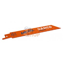 3940-150-18-ST-2P;BAHCO;Lames de scie sabre bimétal pour le métal;pièce détachée