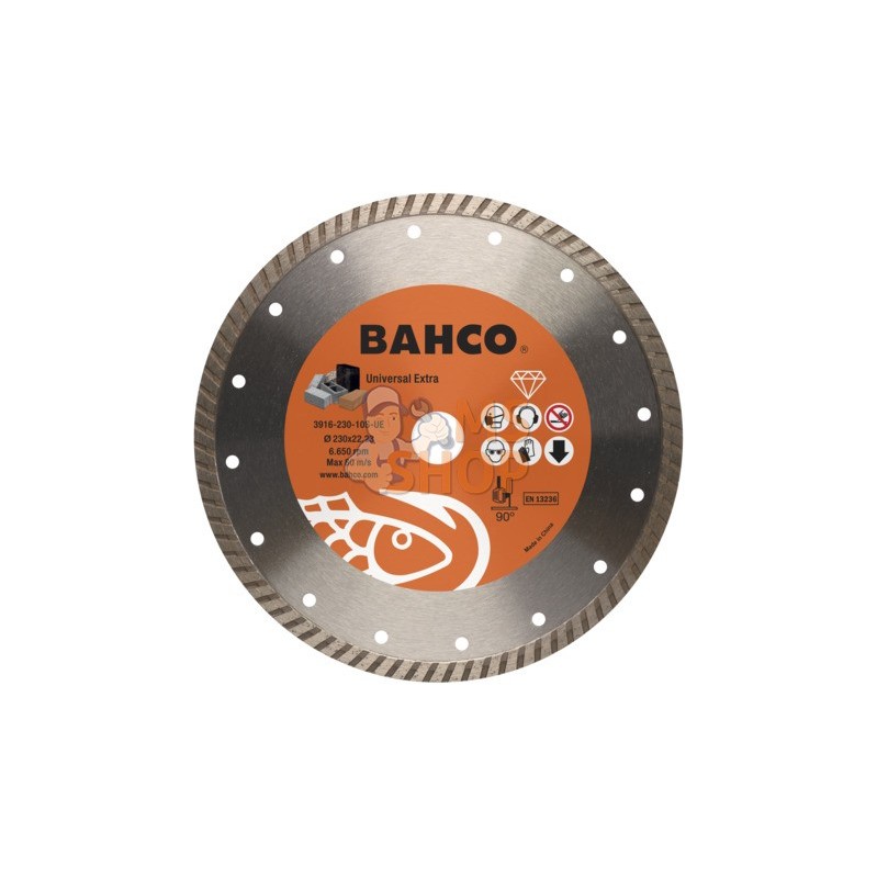 3916-150-10S-UE;BAHCO;Disques diamant utilisation universelle;pièce détachée