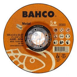 3911-125-T42-M;BAHCO;Disques à tronçonner haute performance pour le métal;pièce détachée