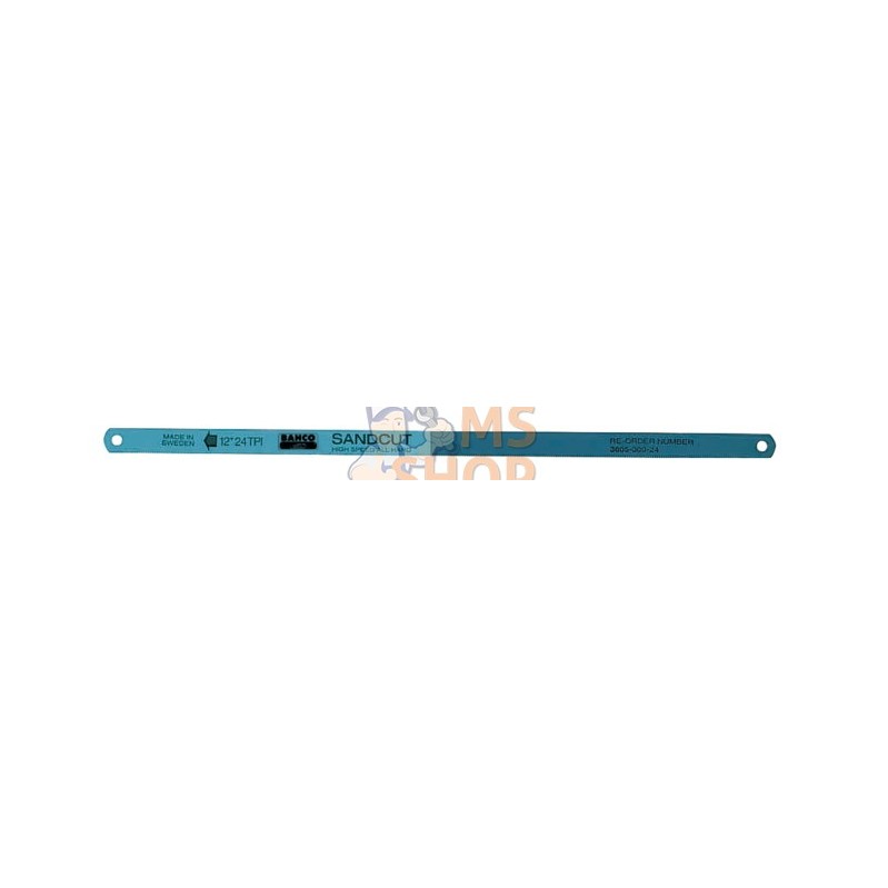 3905-300-18-100;BAHCO;Lames de scies métaux main, HSS;pièce détachée