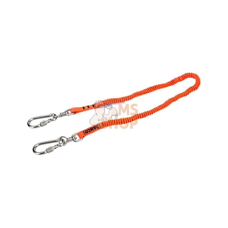 3875-LY60;BAHCO;Longe supportant jusqu'à 1 Kg avec mousquetons pivotants;pièce détachée 3875-LY60;BAHCO;Longe supportant jusqu'à 1 Kg avec mousquetons pivotants;pièce détachée