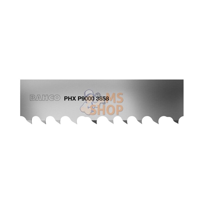 3858-34-1.1-PHX-2/3;BAHCO;Lame de scie à ruban à design unique pour les aciers et les matériaux plus durs pour une meilleure dur
