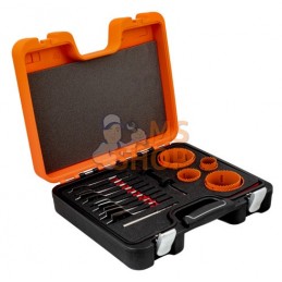 3835-SET-711;BAHCO;Coffret de scies trépans 12 mm-86 mm;pièce détachée