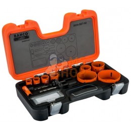 3834-SET-92;BAHCO;Coffrets de scies trépans Sandflex bimétal;pièce détachée