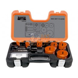 3834-SET-73;BAHCO;Coffrets de scies trépans Sandflex bimétal;pièce détachée