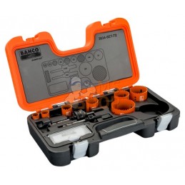 3834-SET-72;BAHCO;Coffrets de scies trépans Sandflex bimétal;pièce détachée