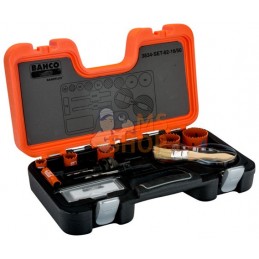 3834-SET-62-16/50;BAHCO;Coffrets de scies trépans Sandflex bimétal;pièce détachée