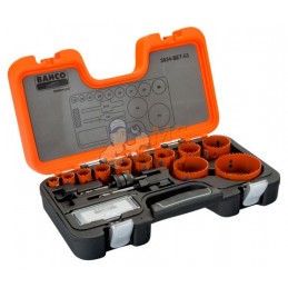 3834-SET-53;BAHCO;Coffrets de scies trépans Sandflex bimétal;pièce détachée