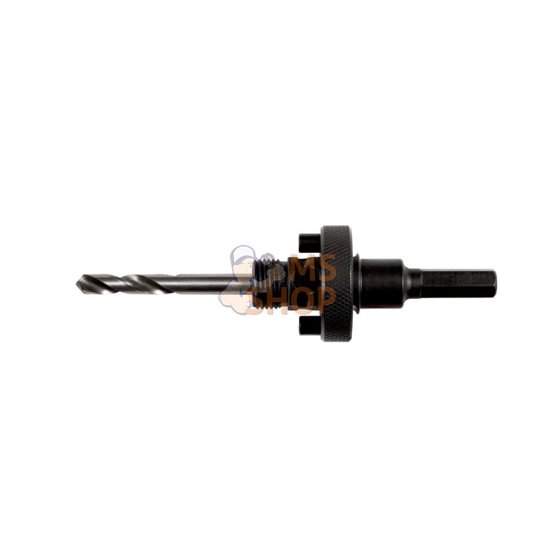 3834-ARBR-9100-C;BAHCO;Arbres supports à changement rapide et à entraînement électrique pour scies trépans de 32-210 mm;pièce dé 3834-ARBR-9100-C;BAHCO;Arbres supports à changement rapide et à entraînement électrique pour scies trépans de 32-210 mm;pièce dé