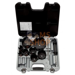 3833-SET-303;BAHCO;Coffret de scies trépans multi-usages Superior™ 35 mm-114 mm - 11 pcs;pièce détachée
