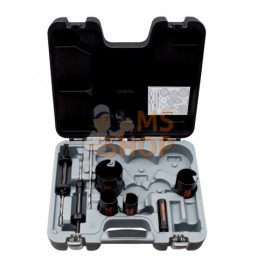 3833-SET-205;BAHCO;Coffret de scies trépans multi-usages Superior™ 22 mm-67 mm - 9 pcs;pièce détachée