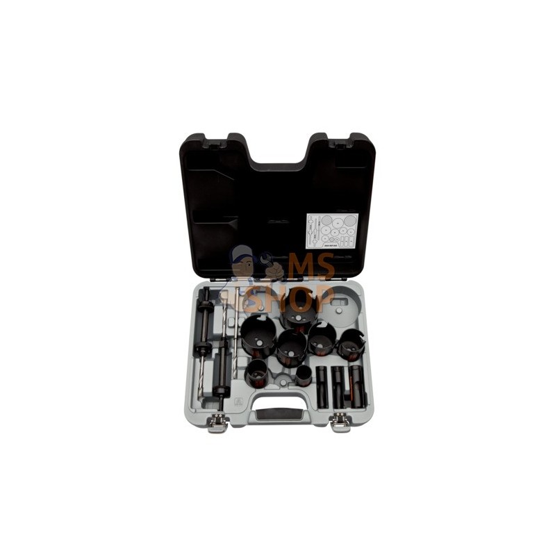 3833-SET-202;BAHCO;Coffret de scies trépans multi-usages Superior™ 19 mm-83 mm - 14 pcs;pièce détachée
