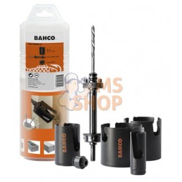3833-PROMO-42;BAHCO;Coffret de scies trépans Superior™ multi construction 32 mm-83 mm - 6 Pcs;pièce détachée