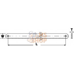 3802-450-38-2.00-10-KA;BAHCO;High Speed pour machines KASTO HSS;pièce détachée