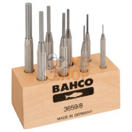 3659/8;BAHCO;Jeu de chasse-goupilles;pièce détachée