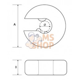 306-12;BAHCO;Coupe-tubes automatique;pièce détachée