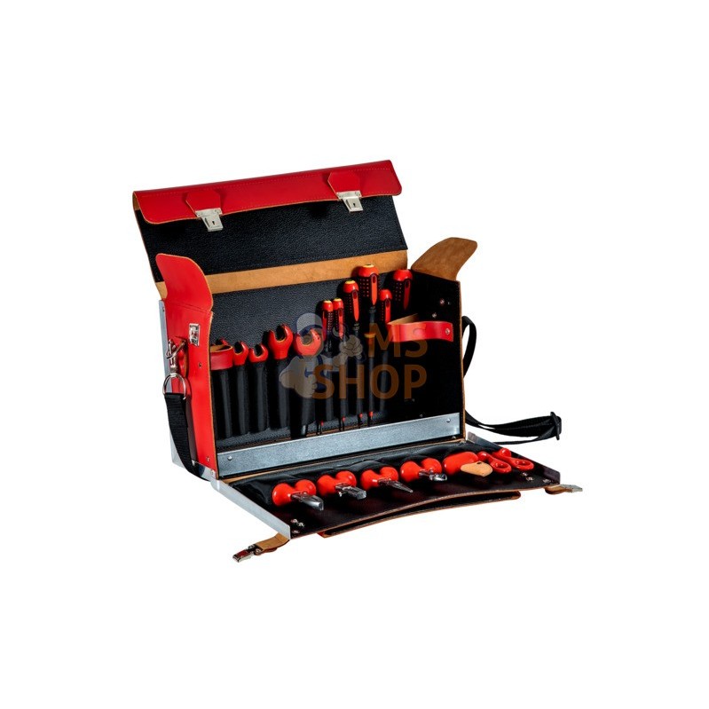 3045V-2;BAHCO;Composition de 19 outils isolés dans une mallette en cuir;pièce détachée 3045V-2;BAHCO;Composition de 19 outils isolés dans une mallette en cuir;pièce détachée