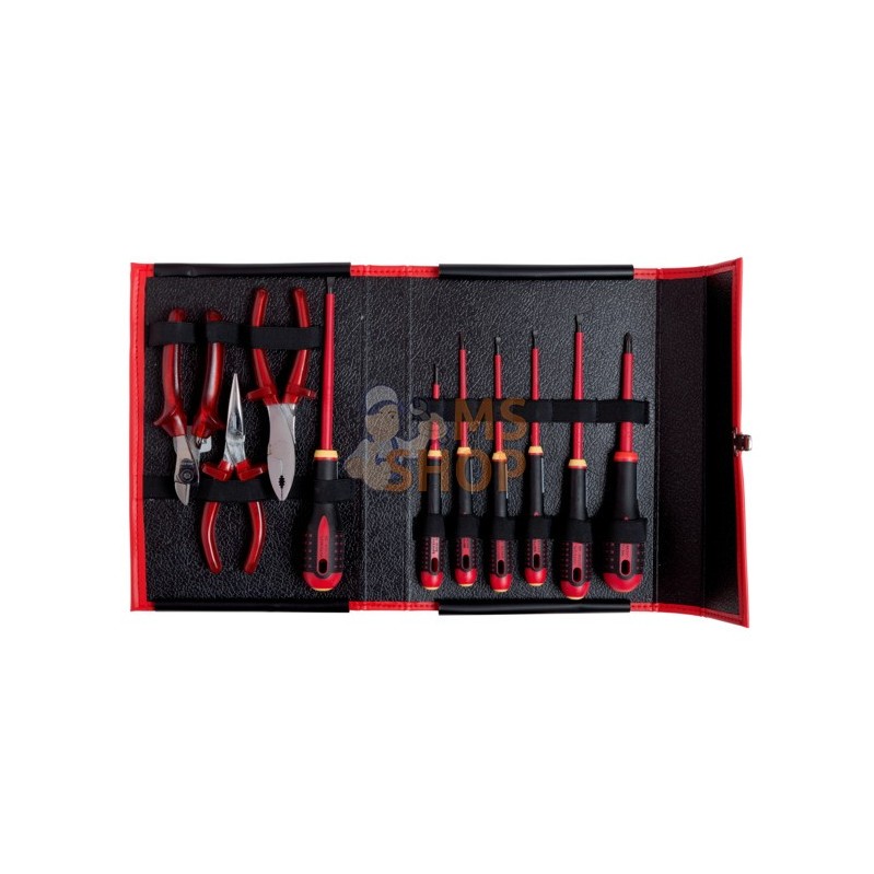 3045/1VDE;BAHCO;Jeu de 10 outils isolés pour électricien;pièce détachée