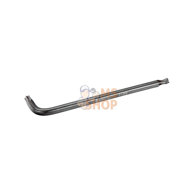 1996TORX-T10;BAHCO;Clé mâle pour vis Torx, tête sphérique;pièce détachée