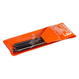 1996TORX/5T;BAHCO;Jeu de 5 clés mâles coudées TORX;pièce détachée
