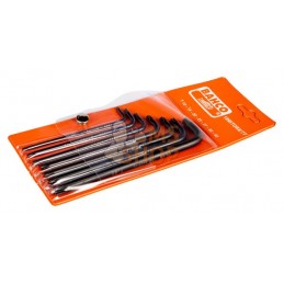 1995TORX/7T;BAHCO;Jeu de 7 clés mâles coudées TORX®;pièce détachée