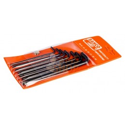 1986TORX/7T;BAHCO;Jeu de 7 clés mâles coudées TORX;pièce détachée
