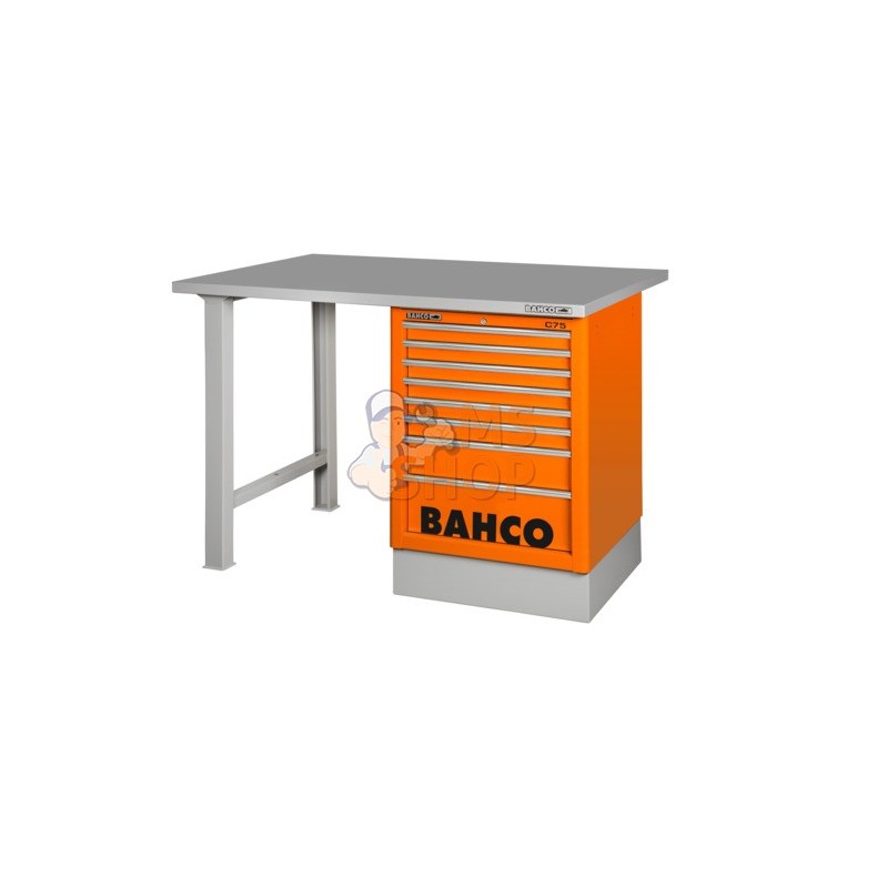 1495K6CRDWB15TS;BAHCO;Établi avec plan de travail en acier inoxydable et bloc tiroirs;pièce détachée 1495K6CRDWB15TS;BAHCO;Établi avec plan de travail en acier inoxydable et bloc tiroirs;pièce détachée