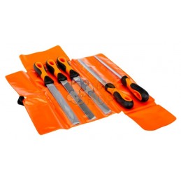 1-479-08-2-2;BAHCO;Jeu de 5 limes mi-douces, manche Ergo™ 200mm;pièce détachée