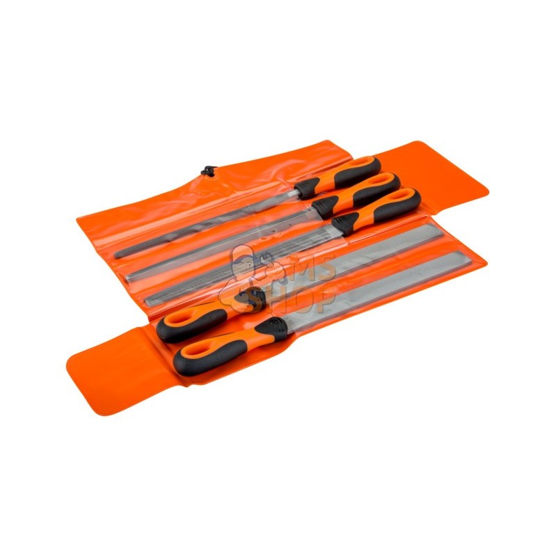 1-478-10-1-2;BAHCO;Jeu de 5 limes batardes et mi-douces, manche Ergo™ 250mm;pièce détachée 1-478-10-1-2;BAHCO;Jeu de 5 limes batardes et mi-douces, manche Ergo™ 250mm;pièce détachée