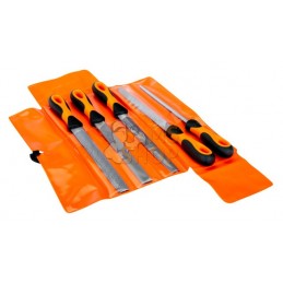 1-477-08-2-2;BAHCO;Jeu de 5 limes mi-douces, manche Ergo™ 200mm;pièce détachée