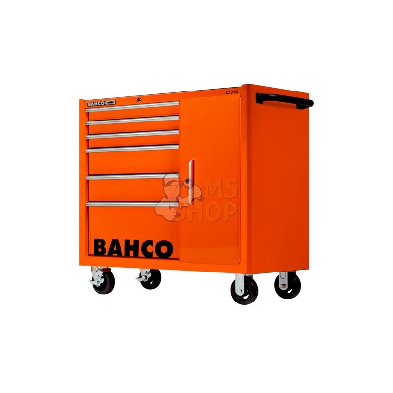 1475KXL6CBLACK;BAHCO;Servante 6 tiroirs C75 avec armoire latérale;pièce détachée 1475KXL6CBLACK;BAHCO;Servante 6 tiroirs C75 avec armoire latérale;pièce détachée
