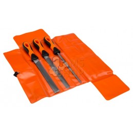1-473-08-2-2;BAHCO;Jeu de 3 limes mi-douces, manche Ergo™ 200mm;pièce détachée