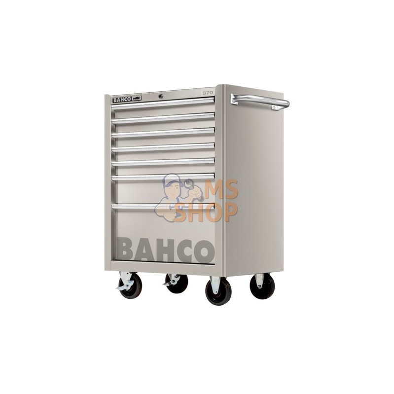 1470K7SS;BAHCO;Servante d'atelier robuste 7 tiroirs acier inoxydable;pièce détachée 1470K7SS;BAHCO;Servante d'atelier robuste 7 tiroirs acier inoxydable;pièce détachée