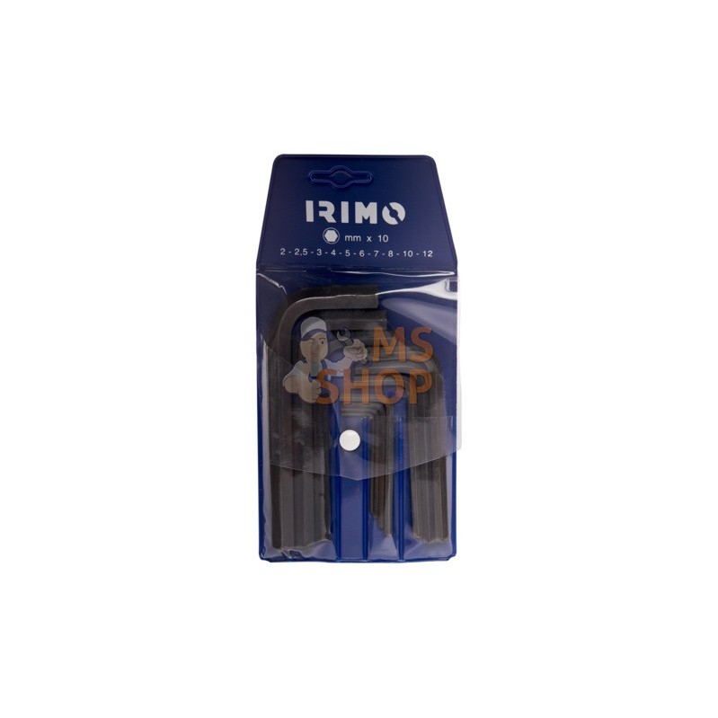 046091;IRIMO;Jeu de clés mâles pour vis à 6 pans brunies;pièce détachée 046091;IRIMO;Jeu de clés mâles pour vis à 6 pans brunies;pièce détachée