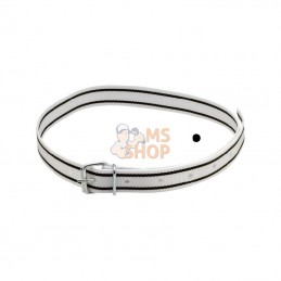 20878; KERBL; Collier 40 mm 1,35 cm blanc/noir; pièce detachée