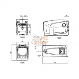 DAB60147200; DAB PUMPS; E.sybox; pièce detachée