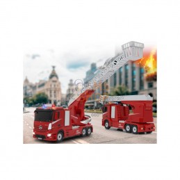 JA405212; JAMARA; Camion de pompiers échelle tournante Mercedes-Benz Antos 1:24 2,4 GHz; pièce detachée