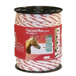 Fil TopLine+ bl./ro. 6mm 200m | AKO Fil TopLine+ bl./ro. 6mm 200m | AKOPR#511952