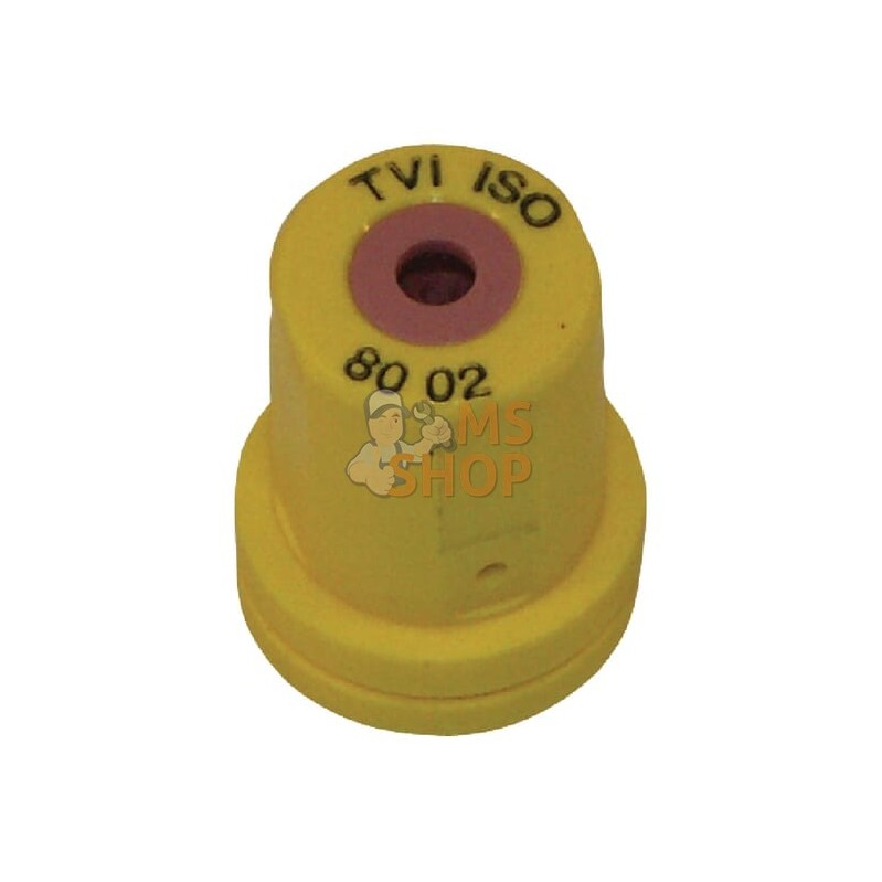 Buse à injection d'air à cône creux TVI 80° 02 jaune céramique Albuz | ALBUZ Buse à injection d'air à cône creux TVI 80° 02 jaun