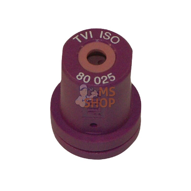 Buse à injection d'air à cône creux TVI 80° 025 violet céramique Albuz | ALBUZ Buse à injection d'air à cône creux TVI 80° 025 v