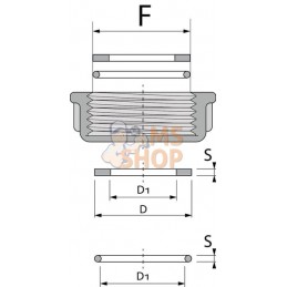 Joint torique 21X33X2 EPDM | ARAG Joint torique 21X33X2 EPDM | ARAGPR#610611