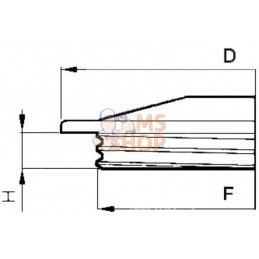 Couvercle à visser 250mm | ARAG Couvercle à visser 250mm | ARAGPR#609744