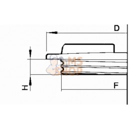 Couvercle à visser 454mm | ARAG Couvercle à visser 454mm | ARAGPR#609741