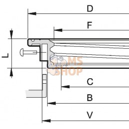 Collet pour trou 462 mm | ARAG Collet pour trou 462 mm | ARAGPR#609713