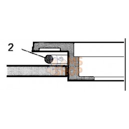 Joint entre cuve 462mm | ARAG Joint entre cuve 462mm | ARAGPR#610156